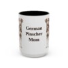 14132069104637453345_2048.jpeg 15oz German Pinscher Dog Mom Mug, Vintage Sketch Coffee Mug, Dog Mom Gift