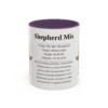 11oz Shepherd Mix Mug, Light Green, front view