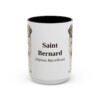 14308390742693249203_2048.jpeg 15oz Saint Bernard Latin Mug, Vintage Dog Coffee Mug, Dog Lover Gift