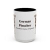 15oz German Pinscher Latin Mug, Vintage Dog Coffee Mug, Dog Lover Gift