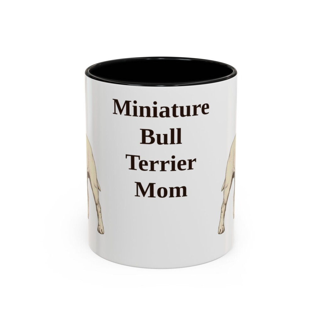 14452824804059543654_2048.jpeg 11oz Miniature Bull Terrier Dog Mom Mug, Vintage Sketch Coffee Mug, Dog Mom Gift
