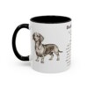 14494136165615922614_2048.jpeg 11oz Dachshund Mix Mug, Black, left side view