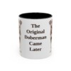 11oz Funny German Pinscher Mug, Vintage Dog Coffee Mug, Dog Lover Gift