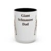 1474577967213607587_2048.jpeg 15oz Giant Schnauzer Dog Dad Mug, Vintage Sketch Coffee Mug, Dog Dad Gift