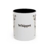 11oz Whippet Mug, Vintage Dog Portrait Coffee Mug, Dog Lover Gift