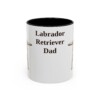 11oz Labrador Retriever Dog Dad Mug, Vintage Sketch Coffee Mug, Dog Dad Gift