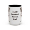 15012522901863081470_2048.jpeg 15oz Teddy Roosevelt Terrier Dog Dad Mug, Vintage Sketch Coffee Mug, Dog Dad Gift