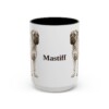 15oz Mastiff Mug, Vintage Dog Portrait Coffee Mug, Dog Lover Gift