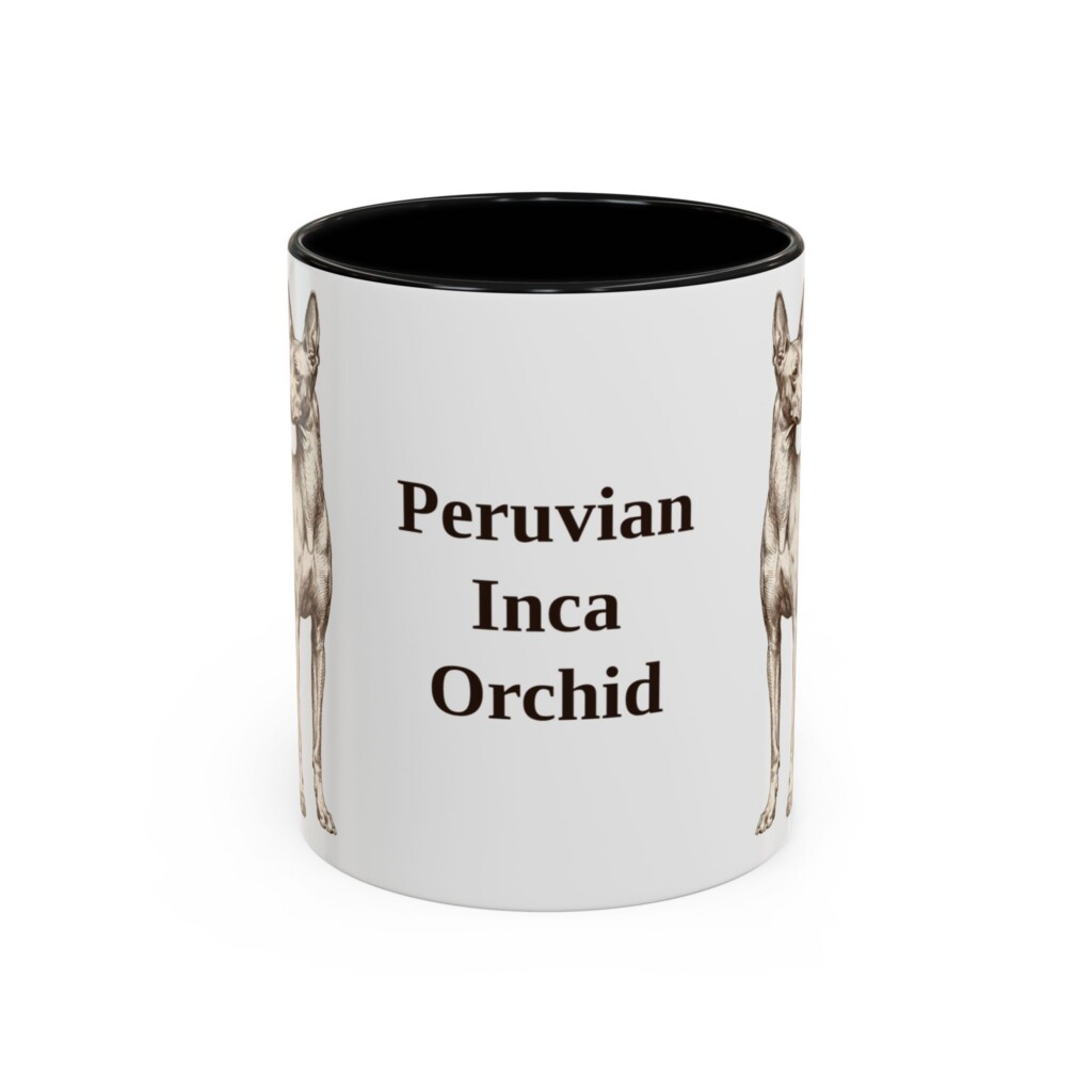 15575781311802435069_2048.jpeg 11oz Peruvian Inca Orchid Mug, Vintage Dog Portrait Coffee Mug, Dog Lover Gift