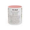 11oz Pit Bull Mug, Purple, front view