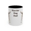 11oz Harrier Dog Dog Dad Mug, Vintage Sketch Coffee Mug, Dog Dad Gift