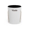 11oz Vizsla Mug, Vintage Dog Portrait Coffee Mug, Dog Lover Gift