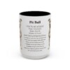 15oz Pit Bull Mug, Black, front view