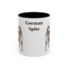 15681127231139938197_2048.jpeg 11oz German Spitz Mug, Vintage Dog Portrait Coffee Mug, Dog Lover Gift