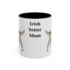 11oz Irish Setter Dog Mom Mug, Vintage Sketch Coffee Mug, Dog Mom Gift