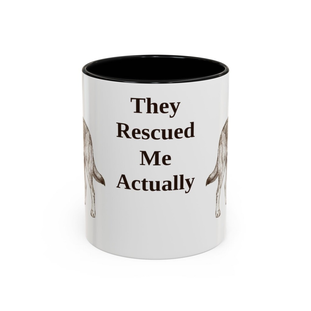 15829043812928429214_2048.jpeg 11oz Funny Rescue Dog Mug, Vintage Dog Coffee Mug, Dog Lover Gift