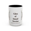 15oz Glen of Imaal Terrier Latin Mug, Vintage Dog Coffee Mug, Dog Lover Gift