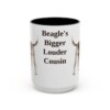 15oz-15oz-funny-harrier-dog-mug-beagle-s-bigger-louder-cousin-vintage-dog-coffee-mug-mug-humor-black-front 15oz Funny Harrier Dog Mug, Black, front view