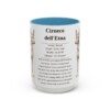 15oz Cirneco dell'Etna Mug, Light Blue, front view