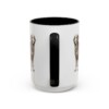 15oz flat coated retriever mug, Black