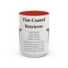 15oz flat coated retriever mug, Red