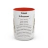 15oz-giant-schnauzer-mug-writeup-red 15oz Giant Schnauzer Mug, Red, front view