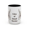 15oz Glen of Imaal Terrier Mug, Black, front view