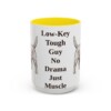 15oz Funny Glen of Imaal Terrier Mug, Yellow, front view