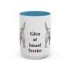15oz Glen of Imaal Terrier Mug, Light Blue, front view