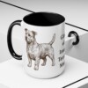 15oz glen of imaal terrier mug, Black