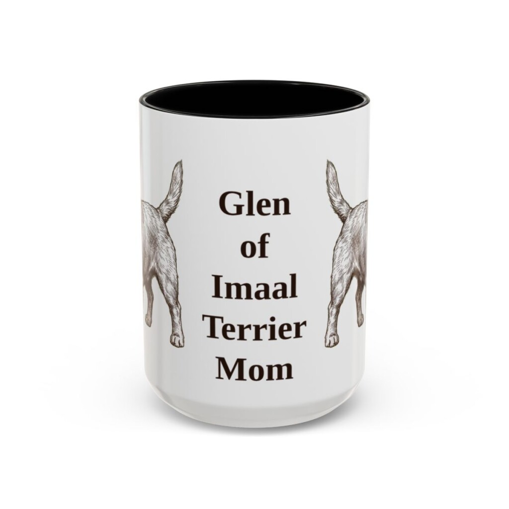 15oz glen of imaal terrier mug, Black