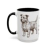 15oz glen of imaal terrier mug, Black