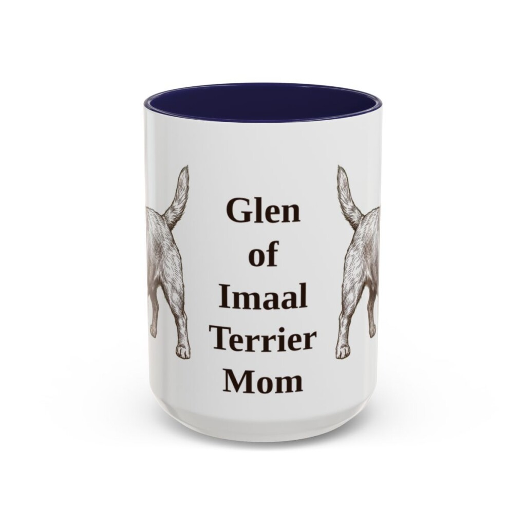 15oz glen of imaal terrier mug, Navy