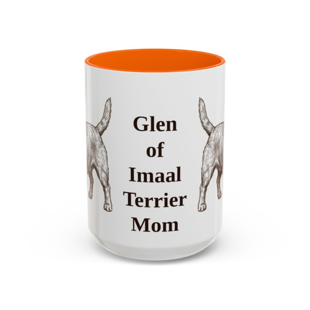 15oz glen of imaal terrier mug, Orange