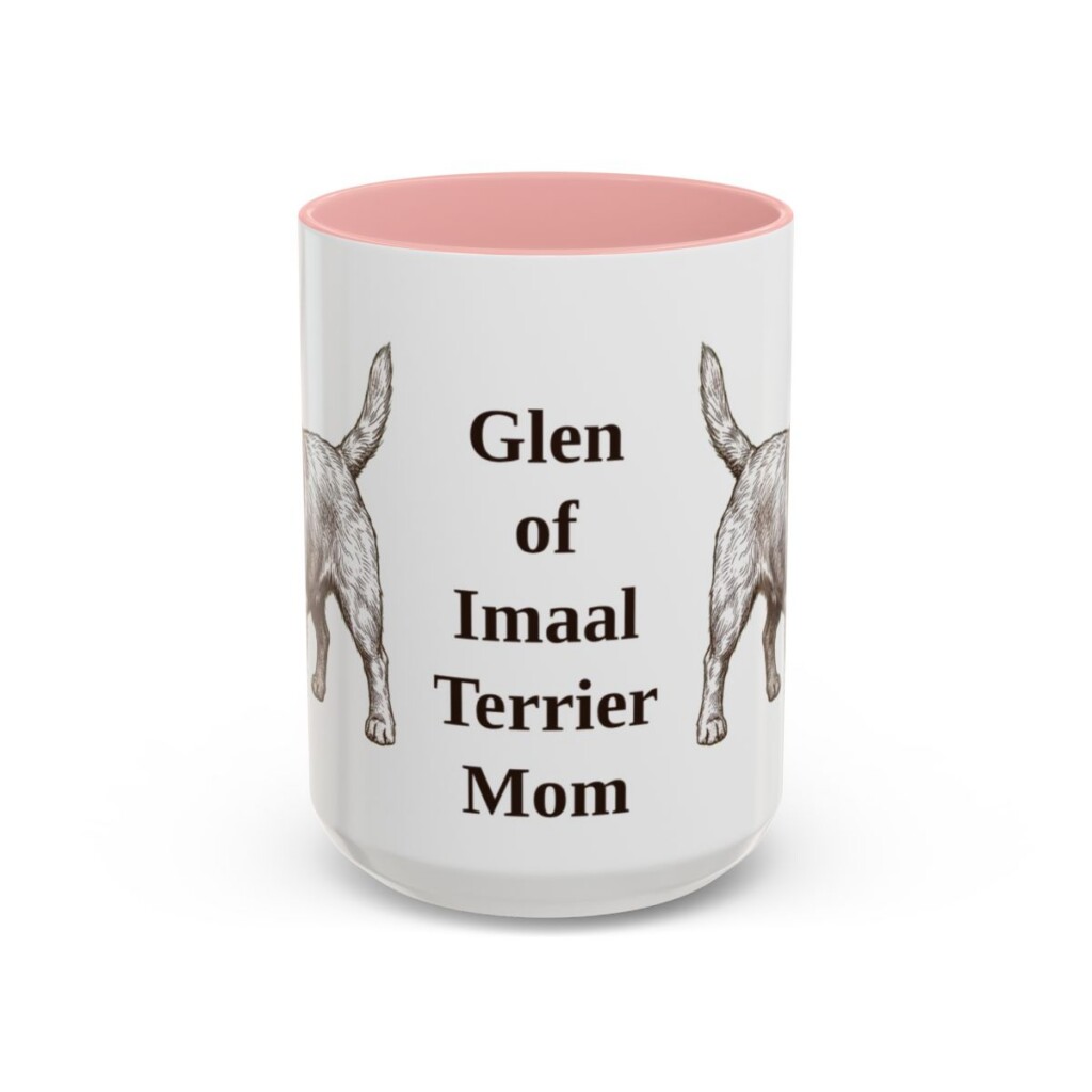 15oz glen of imaal terrier mug, Pink