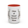 15oz glen of imaal terrier mug, Red