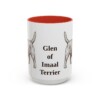 15oz Glen of Imaal Terrier Mug, Red, front view