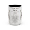 15oz glen of imaal terrier mug, Black
