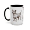 15oz glen of imaal terrier mug, Black