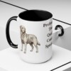 15oz-goldador-mug-humor-black-context-2 15oz Funny Goldador Mug, Black, lifestyle photo