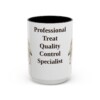 15oz-goldador-mug-humor-black-front 15oz Funny Goldador Mug, Black, front view