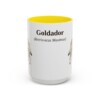 15oz-goldador-mug-latin-yellow 15oz Goldador Latin Mug, Yellow, front view