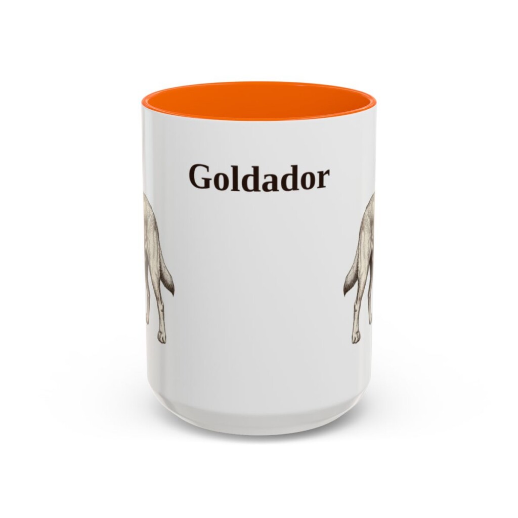 15oz-goldador-mug-orange 15oz Goldador Mug, Orange, front view