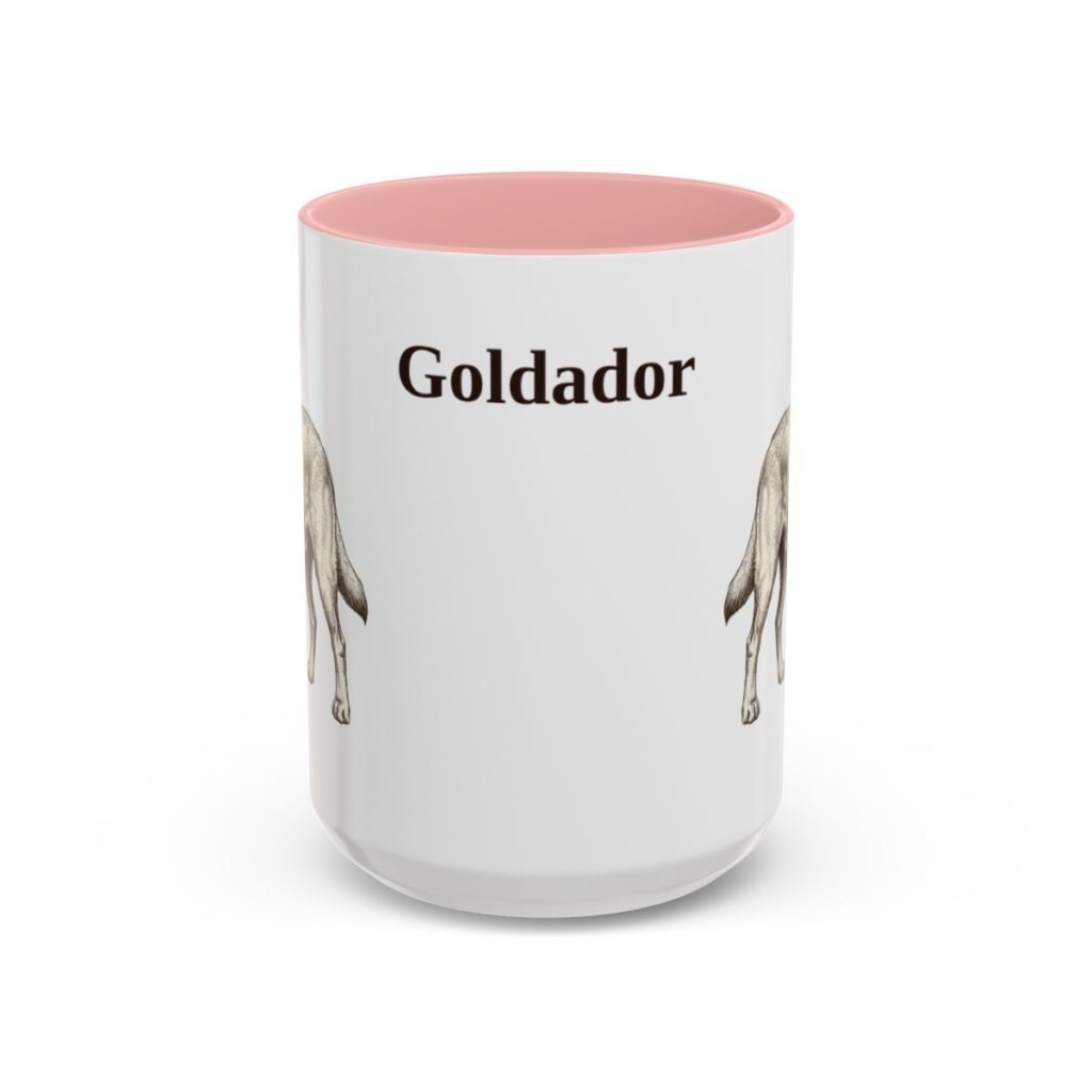 15oz-goldador-mug-pink 15oz Goldador Mug, Pink, front view