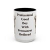 15oz Funny Goldendoodle Mug, Black, front view