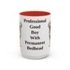 15oz Funny Goldendoodle Mug, Red, front view