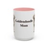 15oz-goldendoodle-mug-mom-pink 15oz Goldendoodle Dog Mom Mug, Pink, front view