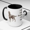 15oz-gordon-setter-mug-humor-black-context-2 15oz Funny Gordon Setter Mug, Black, lifestyle photo