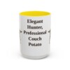 15oz-gordon-setter-mug-humor-yellow 15oz Funny Gordon Setter Mug, Yellow, front view