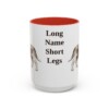 15oz-grand-basset-griffon-vendeen-mug-humor-red 15oz Funny Grand Basset Griffon Vendeen Mug, Red, front view